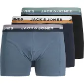 Jack & Jones Boxershorts 'JWHERIC' marinblå / opal / svart / vit