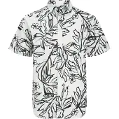 Jack & Jones Lafayette Aop Kortärmad Skjorta