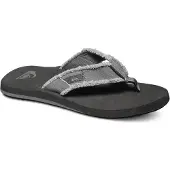 Quiksilver Monkey Abyss - Flip-flops - Herr Grey / Black / Brown 45