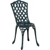 vidaXL Trädgårds Bistro Set 3 pcs Grön Aluminium