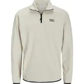 Jack & Jones Matty Logo Tröja Med Halv Dragkedja