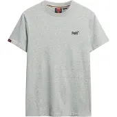 Superdry T-shirt 'Essential' gråmelerad