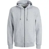 Jack & jones Bradley Plus Size Sweatshirt Med Dragkedja