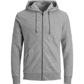 Jack & Jones Sweatjacka grå