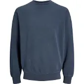 Jack & Jones Sweatshirt 'JJECharge' marinblå