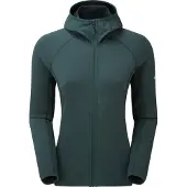 Montane F Protium Hoodie, fleecetröja, dam, mörkgrön