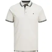 Jack & Jones T-shirt 'JJPaulos' beige / grön / mörkgrön