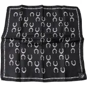 Dolce&Gabbana Silkes hästsko-mönstrad scarf