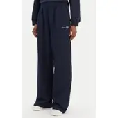 Tommy Hilfiger Logo Embroidery Wide Leg Joggers