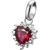 Thomas Sabo Charm Club Connect rött heart berlock CC1279-013-10