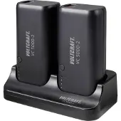 Voltcraft VC 5000-2 Powerbank 5000 mAh Li-Ion Svart Statusindikering
