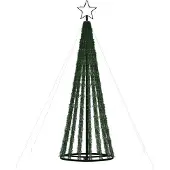 Julgranskon 275 LEDs färgglad 180 cm