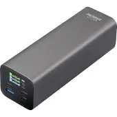 Voltcraft VC-C909 Powerbank 27000 mAh Power Delivery 3.1 Li-Ion;Svart-silverStatusindikering