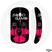 CAPACHEAP Souris Sans Fil Squid Game Pink Soldiers