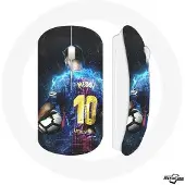 CAPACHEAP Souris Sans Fil Lionel Messi Club de football de Barcelone FCB
