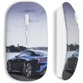 CAPACHEAP Souris Sans Fil Voiture De Luxe bleu