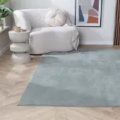 NATURL. Tvättbar matta | Vivid grön hos Volero | 160x220 cm | Polyester | Enfärgad | Rektangulär | Låg lugg