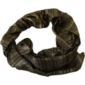 Dolce&Gabbana Kvinnors Metallisk Guld Silke Stretch Sjal Wrap Sjal