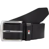 Tommy Hilfiger Denton Flag Logo Leather Belt