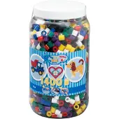 Hama Maxi Pärlor - 1400 st. - Alm. Mix - - One Size - Pärlor