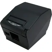 Star Micronics Star TSP 743IIU-24 Gry - Kvittoskrivare - dubbelfärgad (monokrom) - direkt termisk - Rulle (8,25 cm) - 203 x 406 dpi - upp till 250 mm/sek - USB - kniv - grå