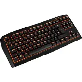 Krom Kratos TKL - Tangentbord - bakgrundsbelyst - USB - tangentbrytare: röd brytare