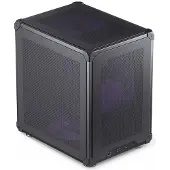 Jonsbo C6 Black Microtower Datorchassi, Datorchassi GAMER Svart