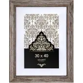 Nielsen Design 3231002 Växelram akryl Pappersformat: 30 x 40 cm (B x H) 30 cm x 40 cm Brun