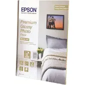 Epson 13x18cm 255g S042154 fotopapper | Premium Glossy | 30 ark