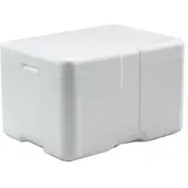 Multi Termokasse med låg EPS 40x30x25 cm 17 ltr. vit