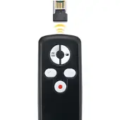 Genius Computer Technology Media Pointer 1000, RF, USB, 10 m, Svart