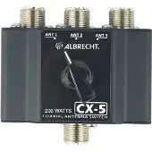 Albrecht antennväxlare CX-5 3-vägs antennkopplare 7402