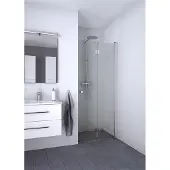 Dansani Match B Foldedør 200*97-99 cm, klart glas