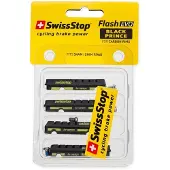 Swissstop bromsbeläggsinsatser Flash EVO Black Prince Carbon fälgspecifika, pack 4 belägg