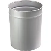 Raidsonic technology Papirkurv twinco, metall, 20 l, aluminiumsgrå