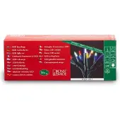 Konstsmide 6303-500 Miniljusslinga Inomhus 230 V Antal ljuskällor 50 LED Flerfärgad Belyst längd: 7.35 m