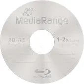 MediaRange - 10 x BD-RE - 25 GB 2x - spindel