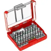 Kwb 162710, 32 styck, PH2, PZ3, Phillips, Torx, 1/4, PH 1, PH 2, PH 3, PZ 1, PZ 2, PZ 3, 4,5,6 mm