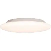 SOLAR PLUS LED-takplafond Moon Slim S 255 3000 K/4000 K via DIP-switch, 1180 lm, Ra80, 3SDCM, 13 W, IP44, 230 V, mikrovågssensor