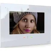 M-E Modern-Electronics VDV-907 W Video-porttelefon WiFi, Trådlös Inomhusenhet Vit