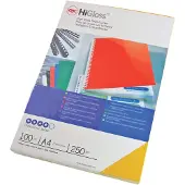 GBC Krom Din A4-omslagsbindning 250g 100 Enheter
