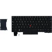 Lenovo Lite-On - Ersättningstangentbord för bärbar dator - med Trackpoint - AZERTY - fransk - FRU