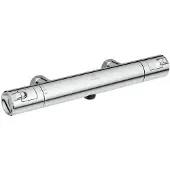 Ideal standard Børma Ceratherm T50 termostat - Krom, betj.venlig metalgreb, vandsparer, u/forskr/roset