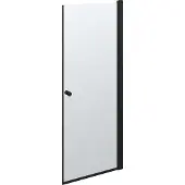 Dansani A81-03 duschdörr 200 x 77–79 cm svart/klart glas