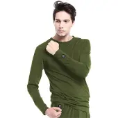 Glovii GJ1CXL, T-tröja, Vuxen, Unisex, Grön, Monokromatiskt, XL