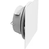 Lindab Airy frontplåt kvadratisk AIRYFP-SQUA 125 mm RAL9003