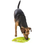 Trixie Lick'n'Snack bladformad godisskål i plast 28 x 21 cm