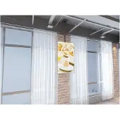 Multibrackets M Pro Series MBC1U - Fäste - för LCD-display - plast, aluminium, stål - svart - skärmstorlek: 32-65 - takmonterbar