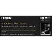 Epson Traditional Photo Paper - Rulle (111,8 cm x 15 m) - 300 g/m² - fotopapper - för Stylus Pro 11880, Pro 98XX SureColor SC-P10000, P20000, P8000, P9000, P9500, T7000, T7200