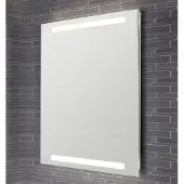 Dansani Mido Spejl 70x60 cm med integreret LED lys i top / bund